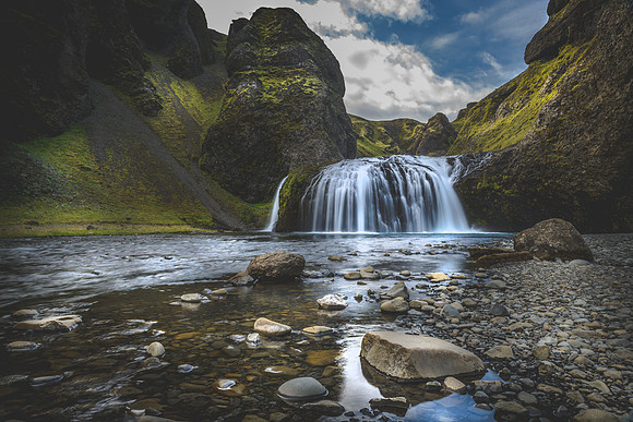 Systrastapi Waterfall, Iceland